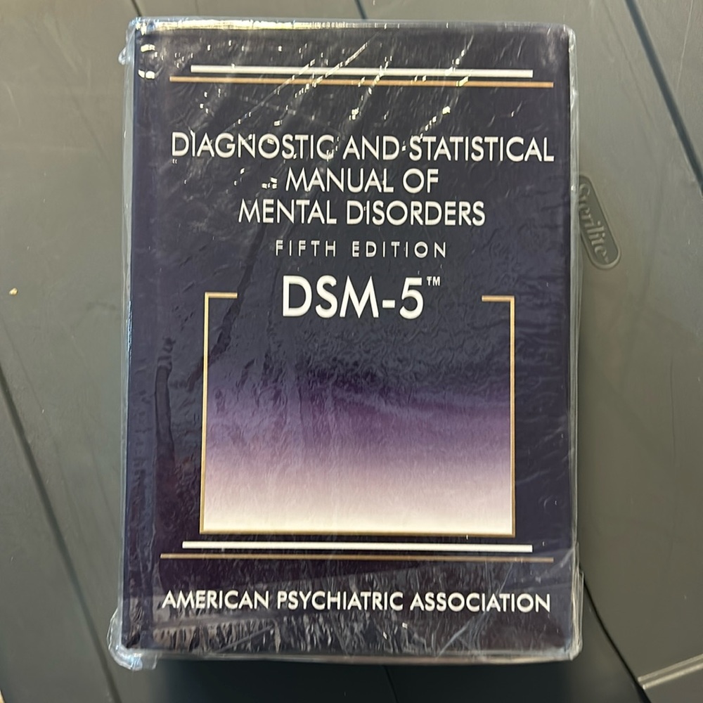 Hardcover Textbook - Diagnostic and Statistical Manual of Mental Disorders